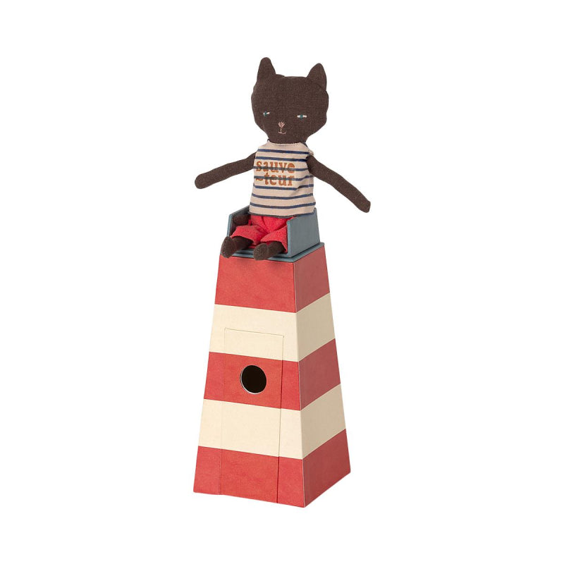 Maileg Saveteur, Tower with Cat