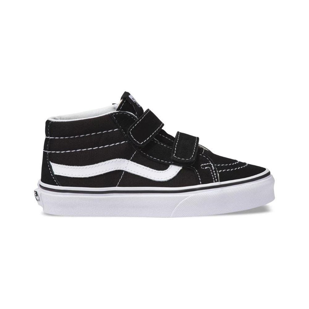 Vans Kids SK-8 Mid Reissue V Black / True White