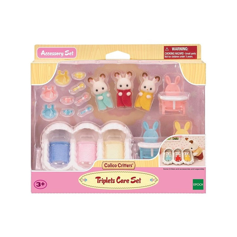 Calico Critters Triplets Care Set R