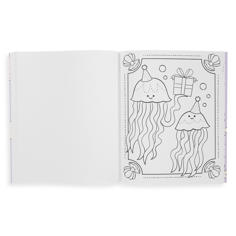 Color-in Book: Outrageous Ocean