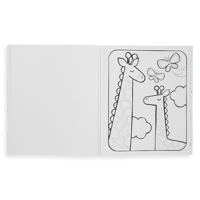 Color-in Book: Little Cozy Critters