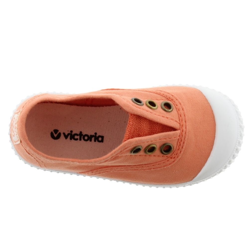 1915 English Washed Canvas Shoe No Laces Pomelo