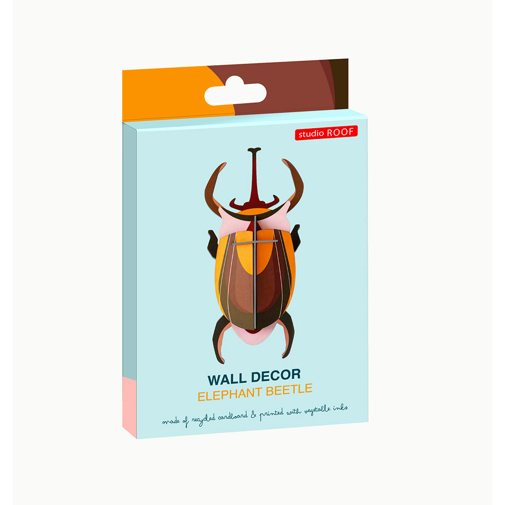 DIY 3D Wall Decoration - Elephant Beetle, small