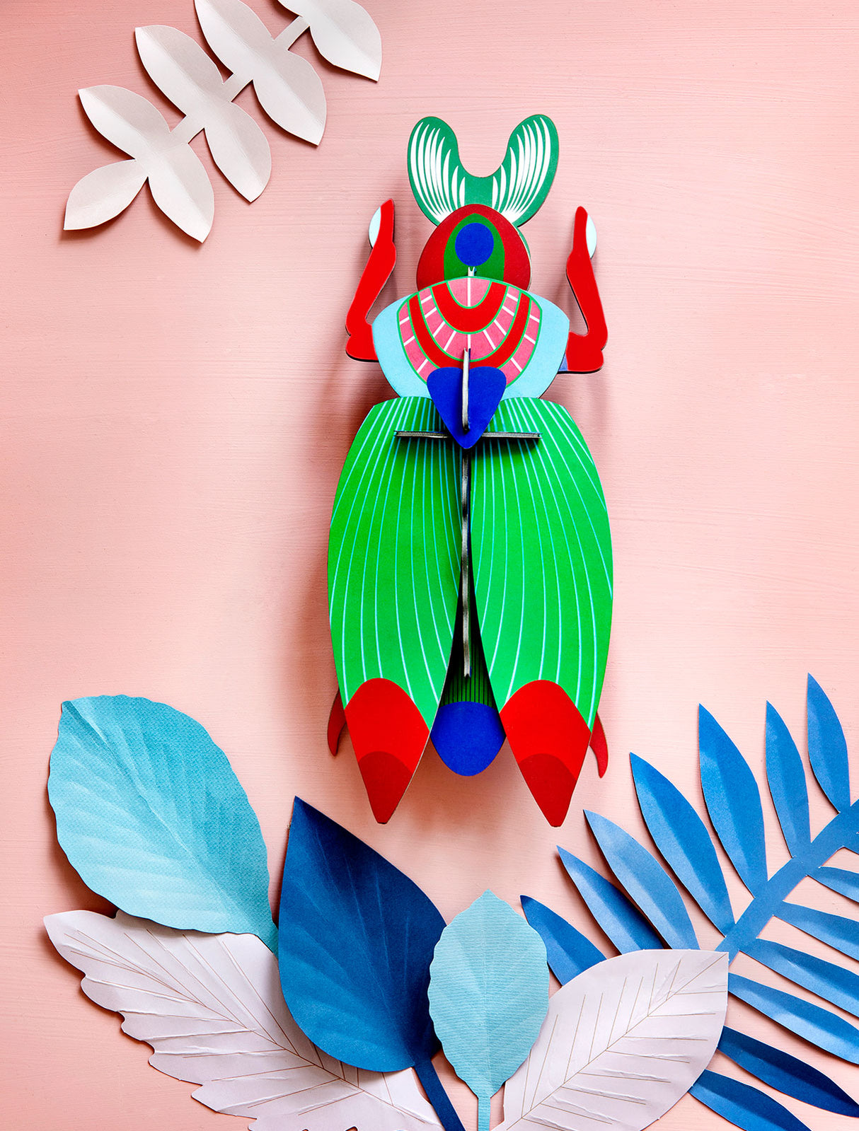 DIY 3D Wall Decoration - Giant Scarab Beetle