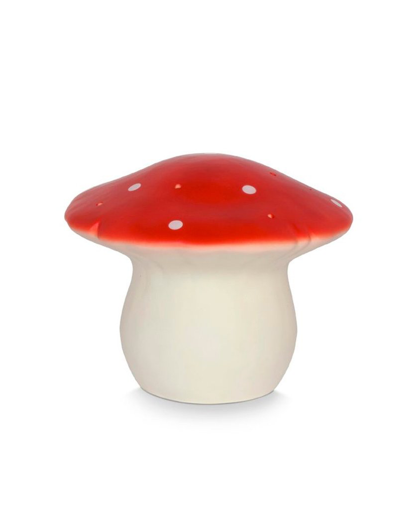 Mushroom LED Lamp Medium - Red