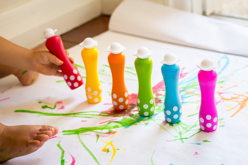 Djeco Arts & Crafts - 6 Foam Markers