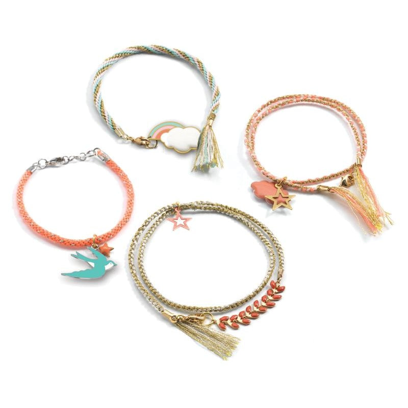 Djeco Jewellery - Kumihimo Bracelets Celeste