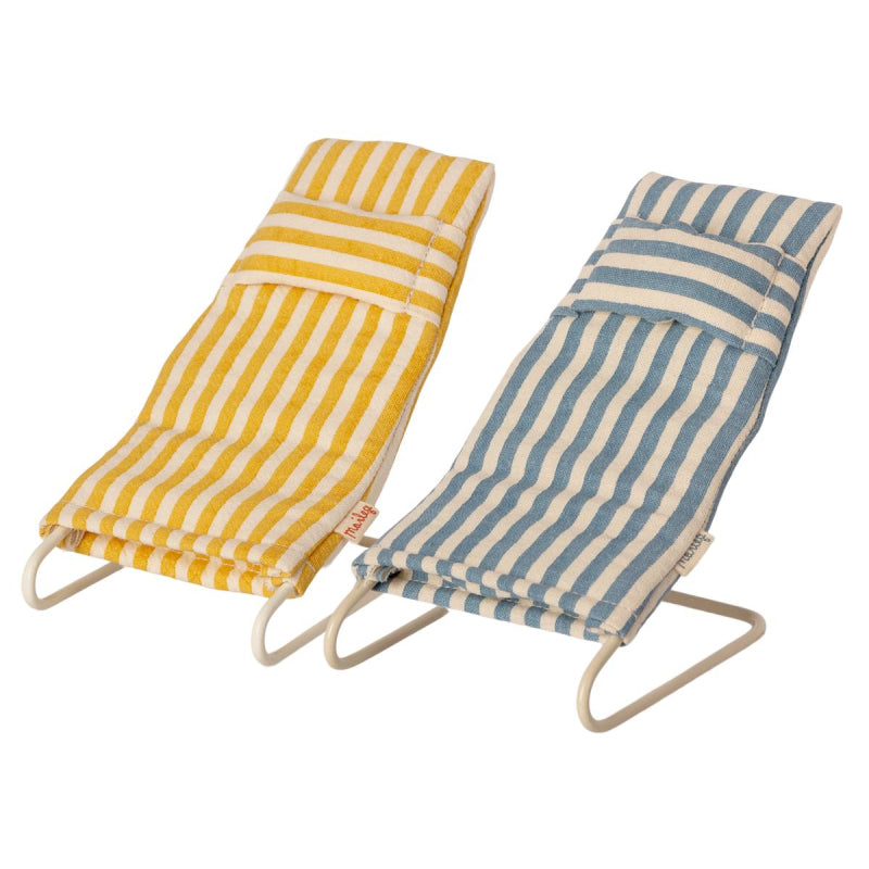 Maileg Beach Chair Set, Mouse