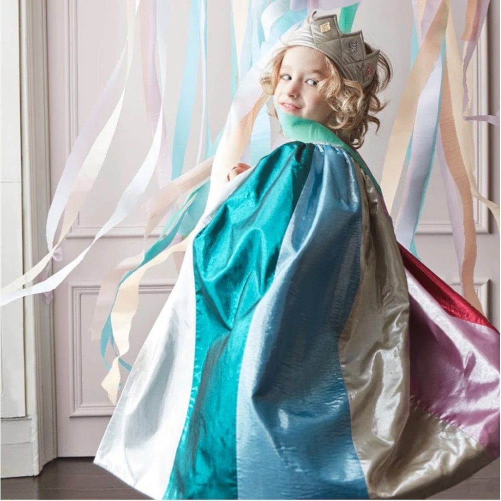 Meri Meri Metallic Rainbow Cape & Wand