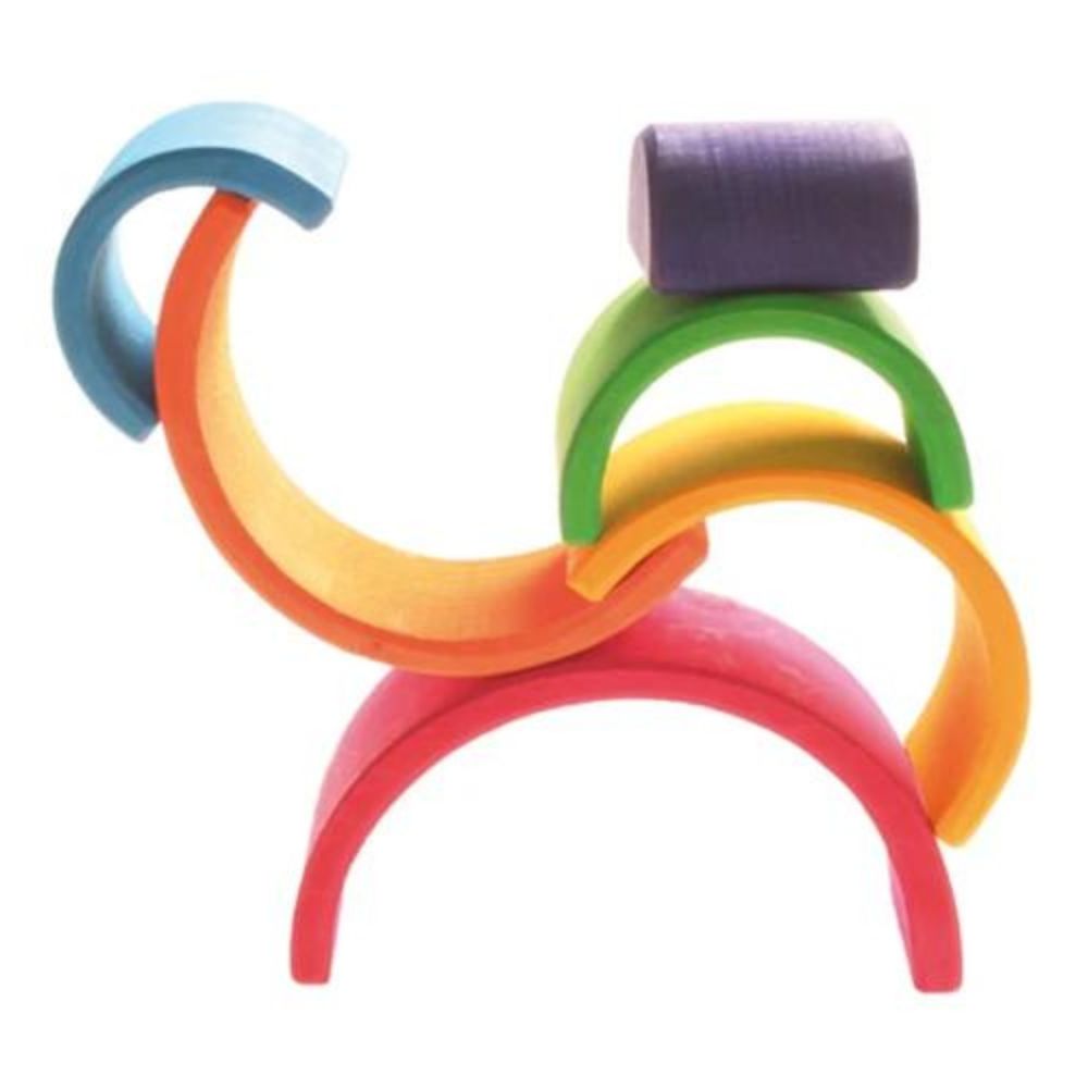 Grimm's Rainbow Medium Multi Coloured 6 pcs