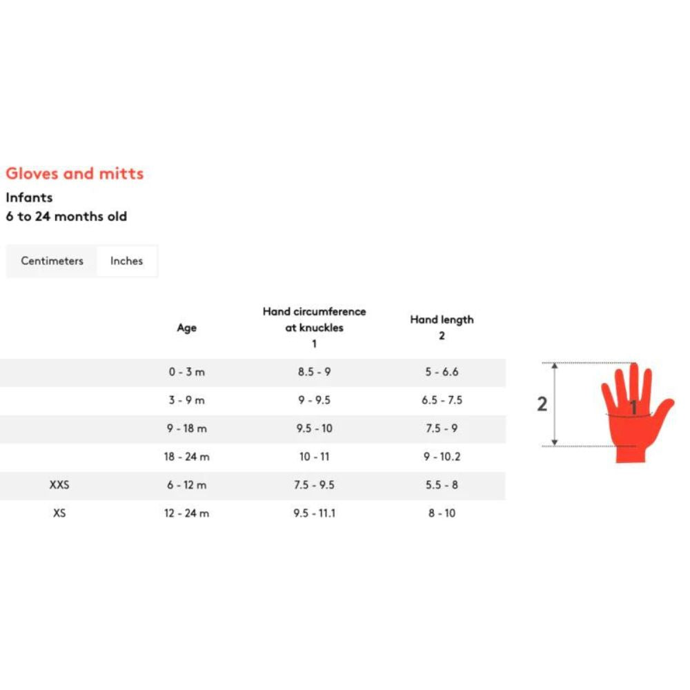 Kombi Sherpa Animal Infant Mitt