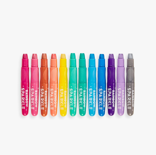 Rainbow Sparkle Watercolor Gel Crayons