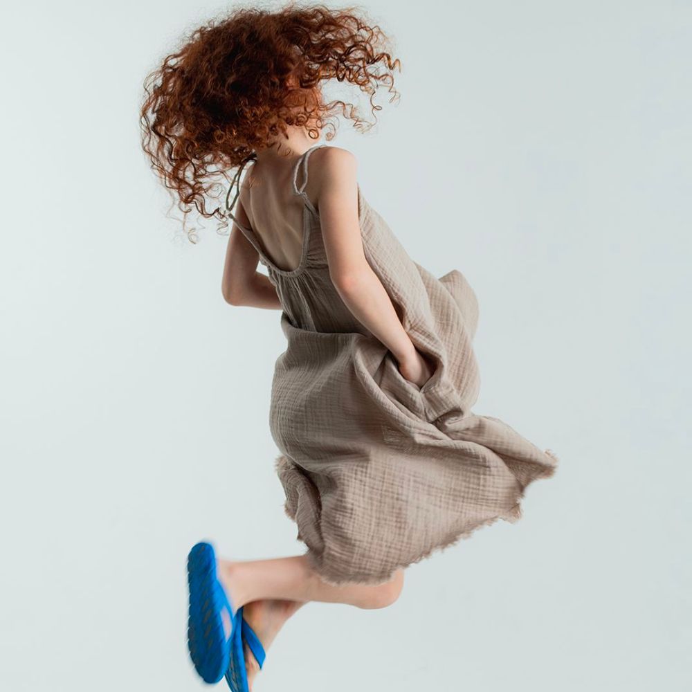 Nununu Muslin Brach Dress