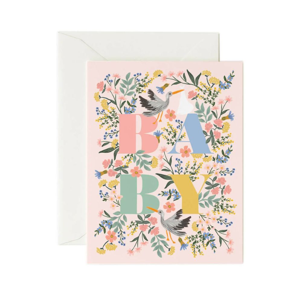 Mayfair Baby Card