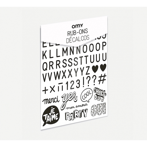 Omy Rub on Letters