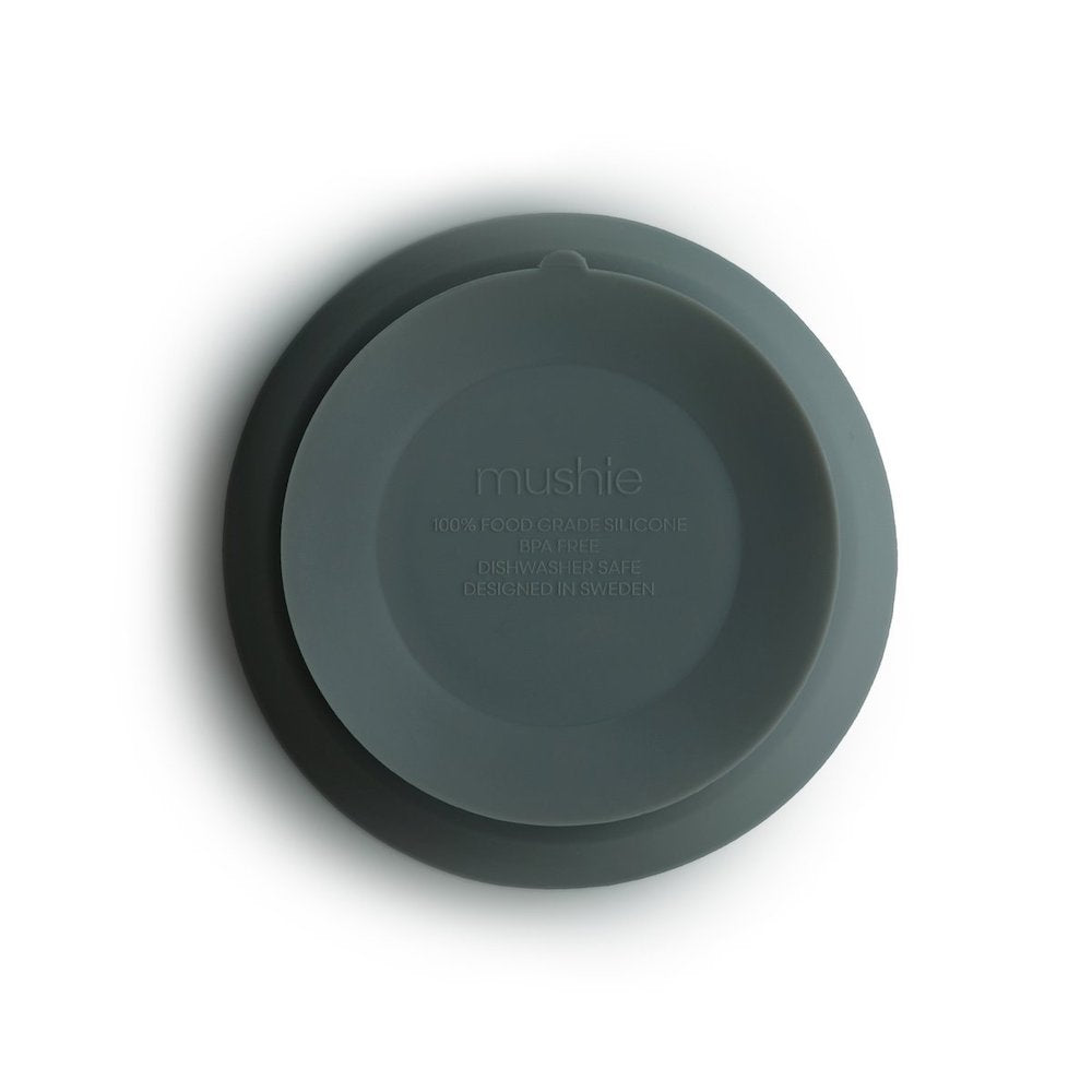 Mushie Silicone Suction Bowl - Dried Thyme