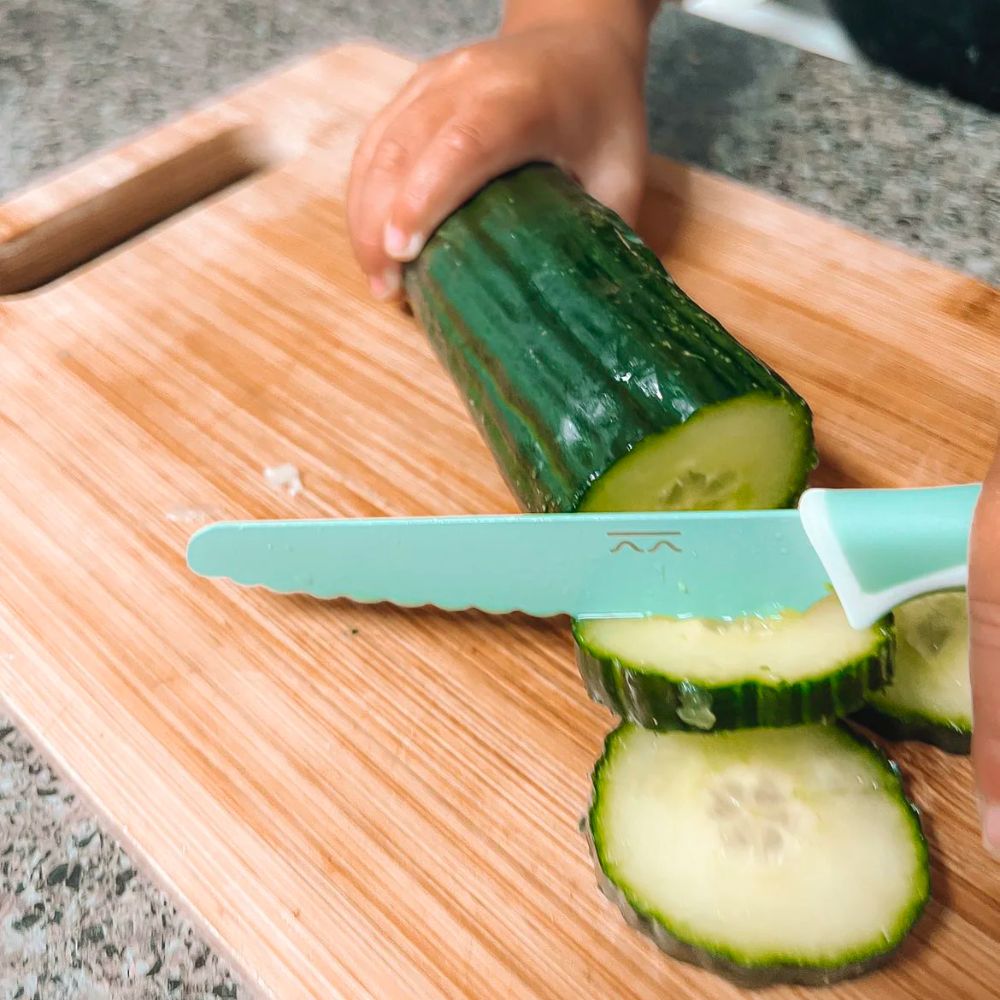 Child Safe Knife - Sea Green