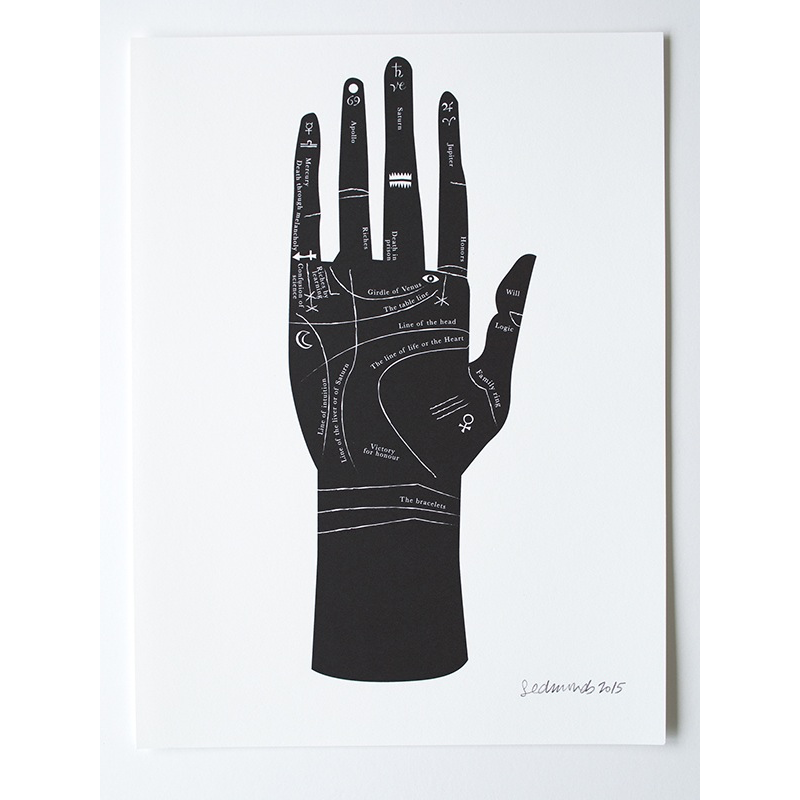 Banquet Palmistry Print