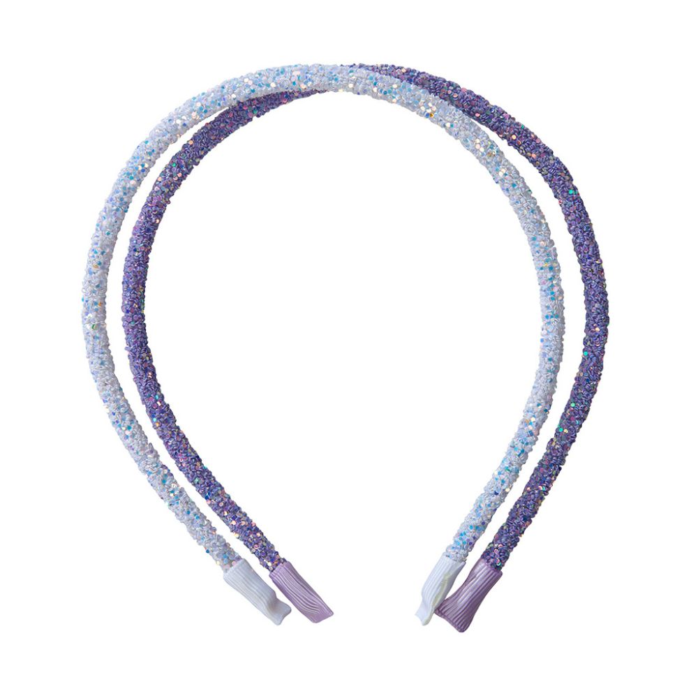 Blissful Crystal Headbands, 2pcs, Assorted