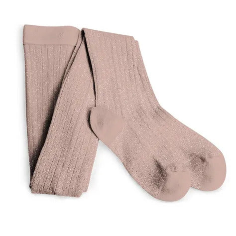 Collegien Amélie Brilliant Tights Vieux Rose