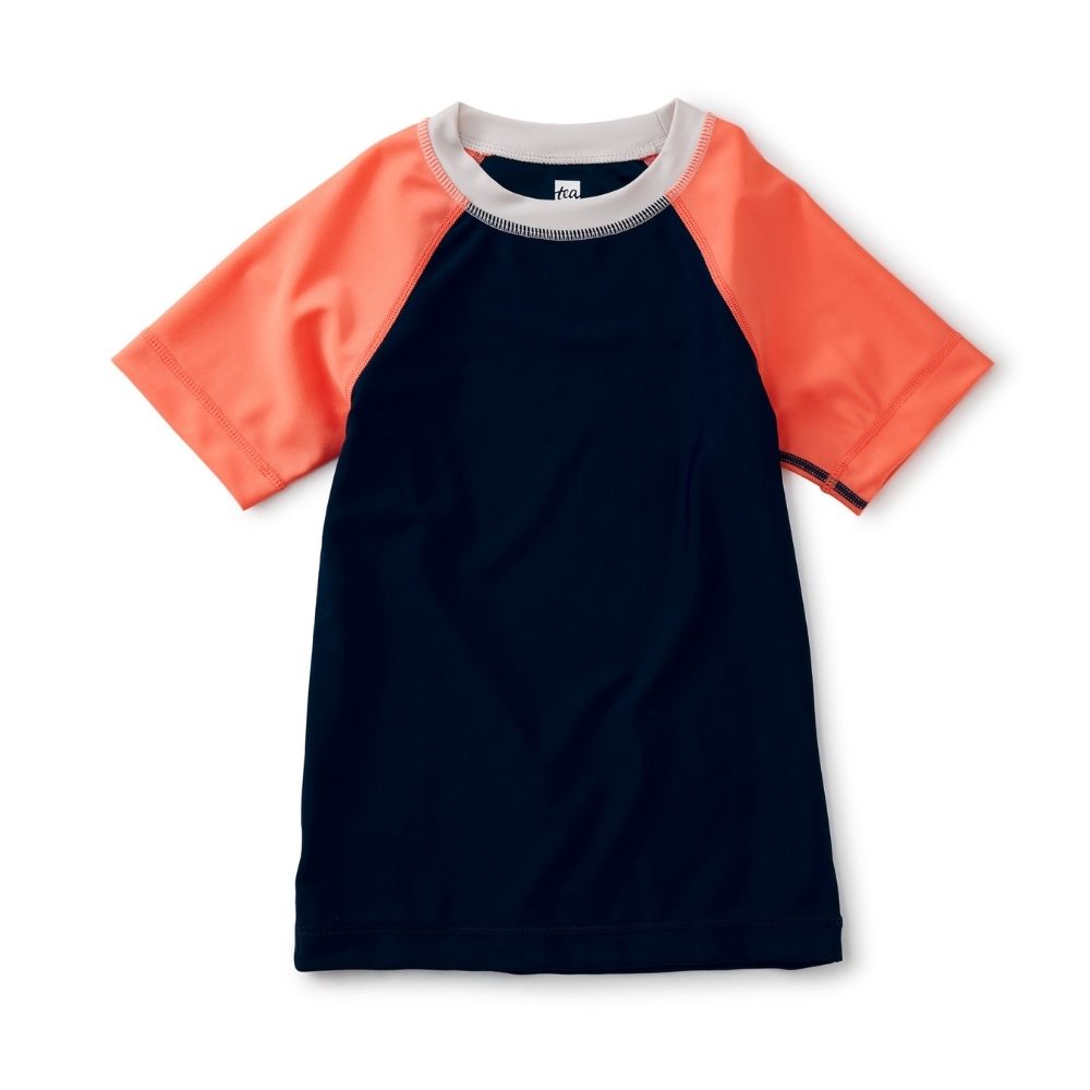 Tea Short Sleeve Rash Guard WB