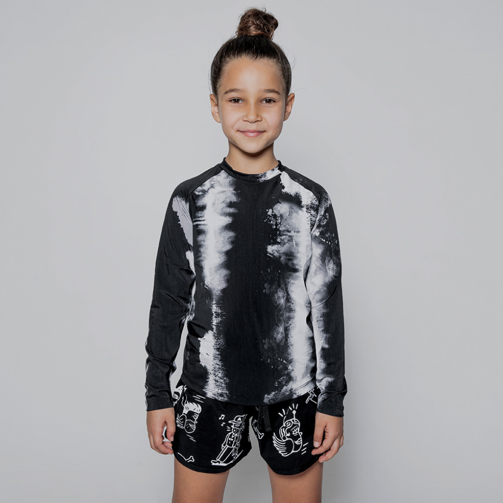 Nununu Long Sleeved Tie Dye Rashguard