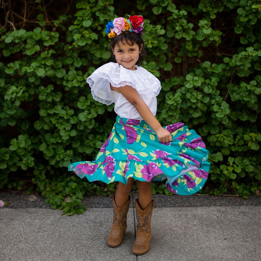 Frida The Artist Set, Shirt, Skirt & HB, Size 5-6 R