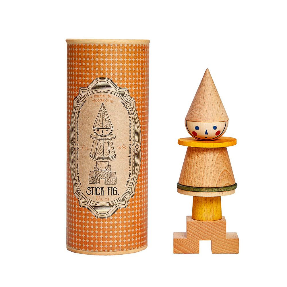 Stacking Toy Stick Fig No.1
