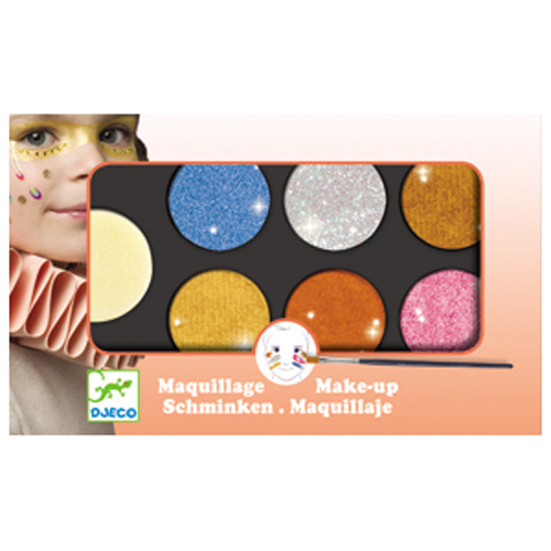 Djeco Make-Up 6 Metallic Colours