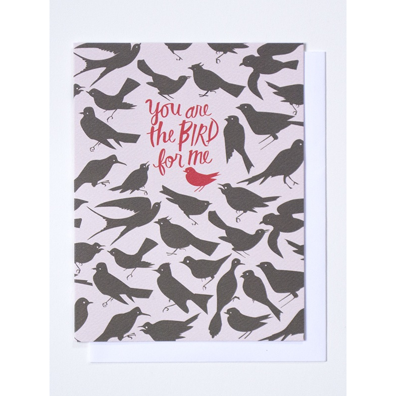 Banquet You Are the Bird for Me Card