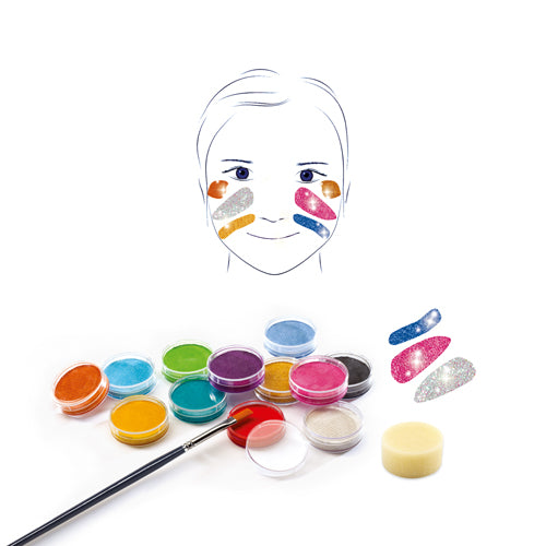 Djeco Make-Up 6 Metallic Colours