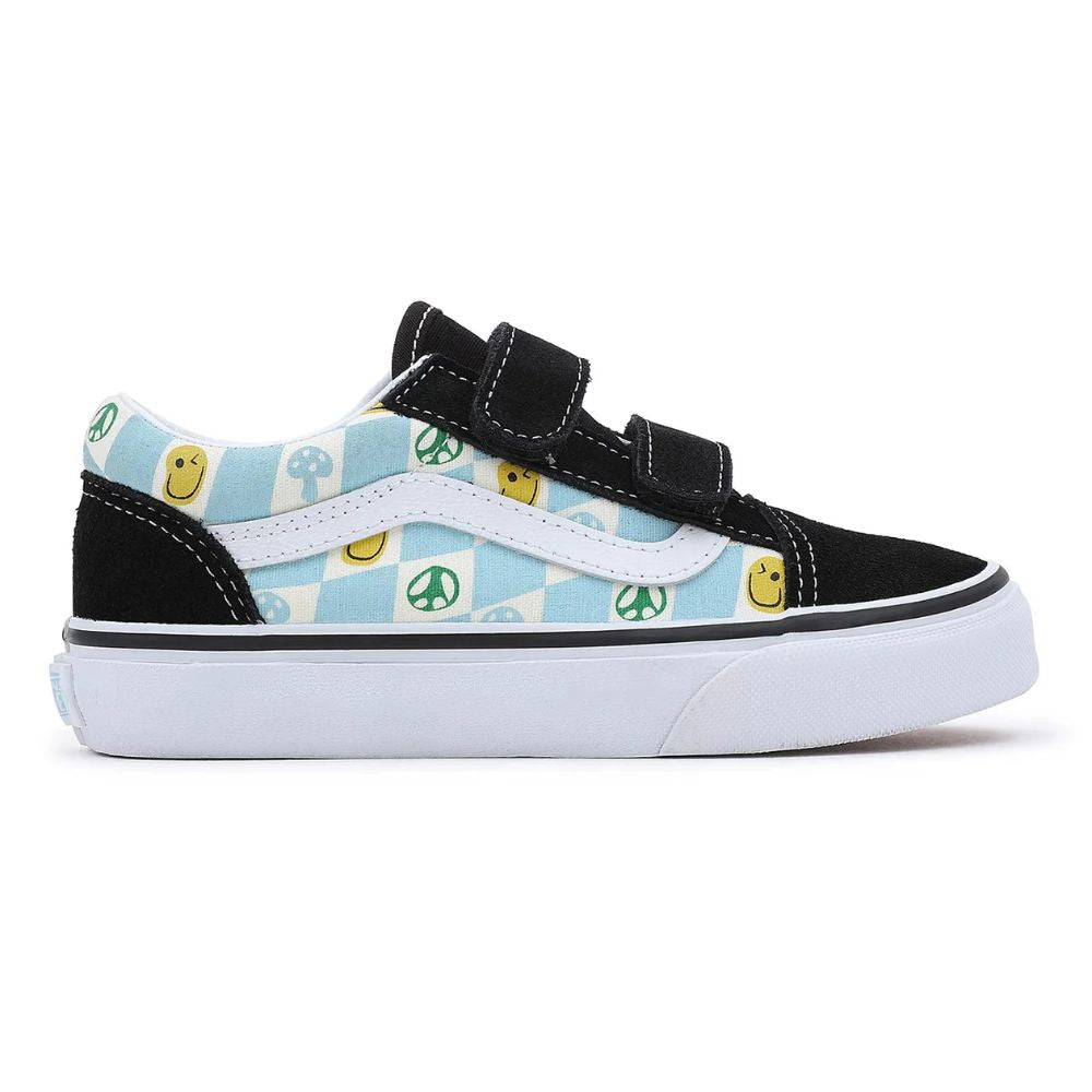 Vans Kids Old Skool V Melted Check Black / Multi