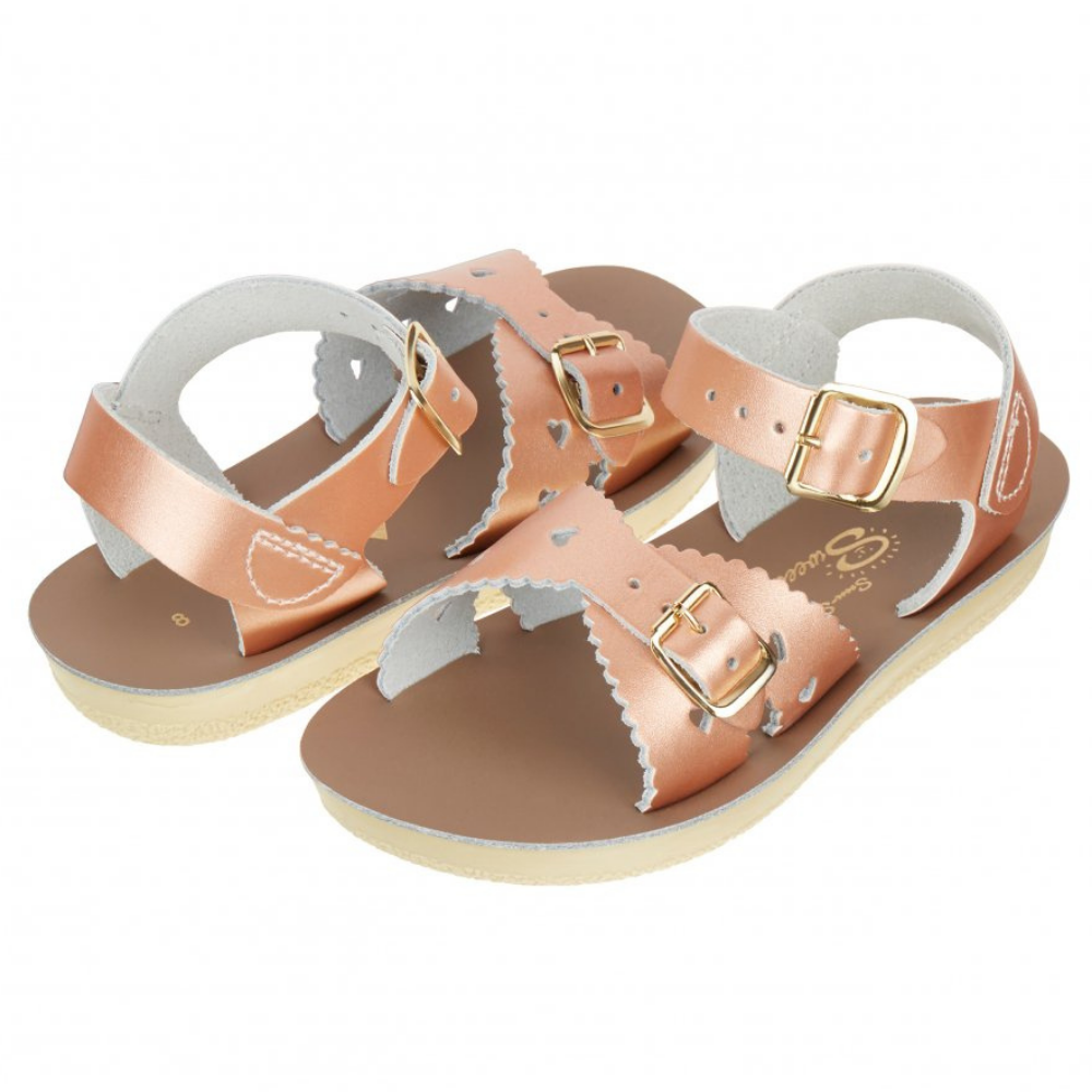 Salt Water Sweetheart Sandal Rose Gold
