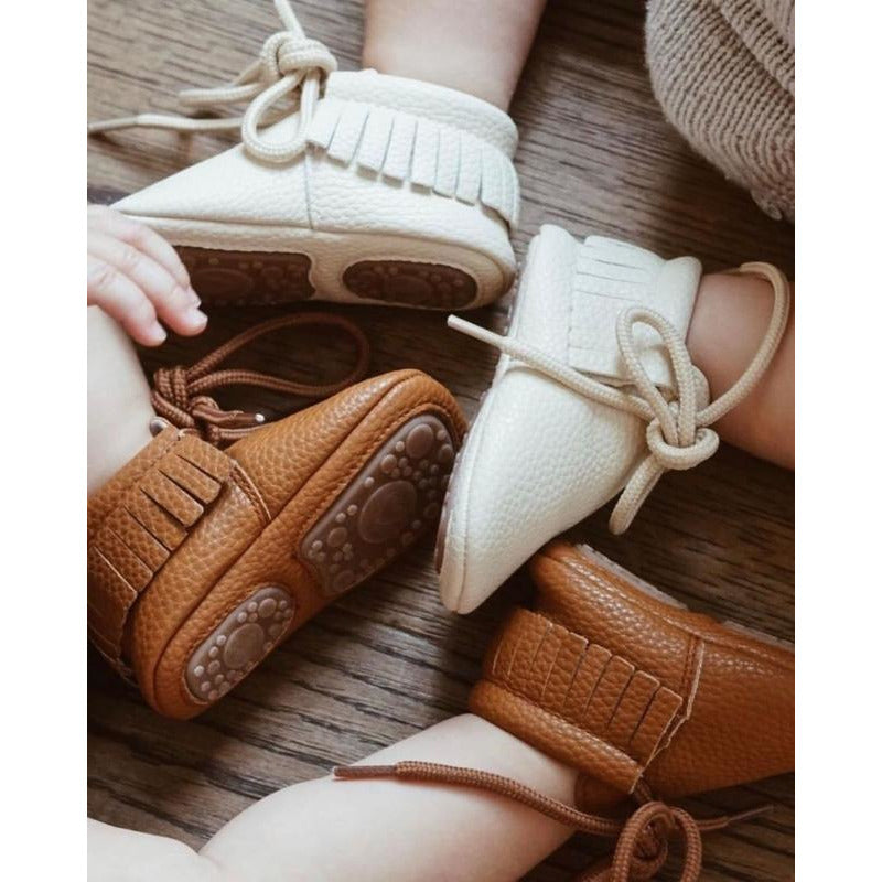 BabyMocs Little Camper Brown