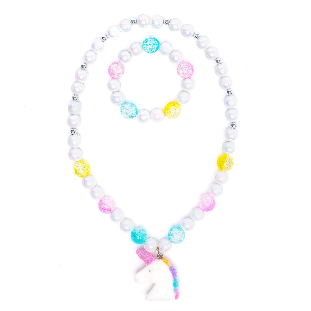 White Unicorn NL/BL Set, 2pc