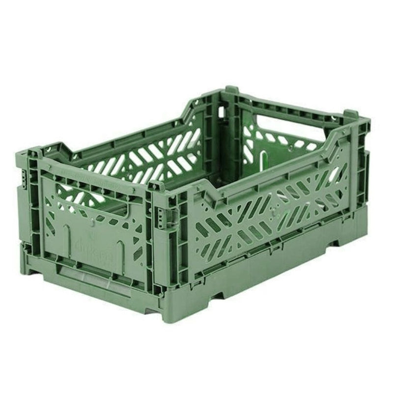 Aykasa Foldable Crates Small - Almond Green