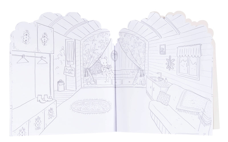 Moulin Roty Grande Famille Sticker Book