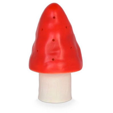 Mushroom LED Lamp Small - Red