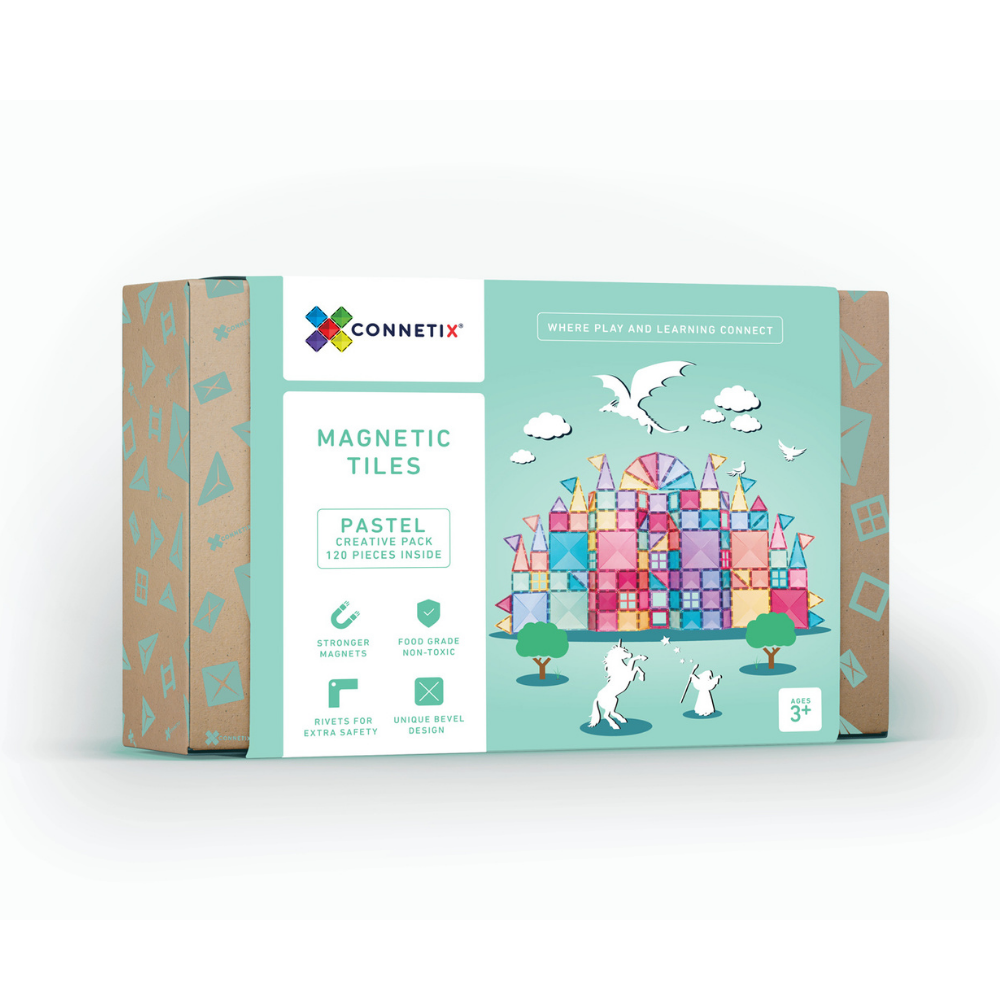 Connetix Pastel Creative Pack- 120pc
