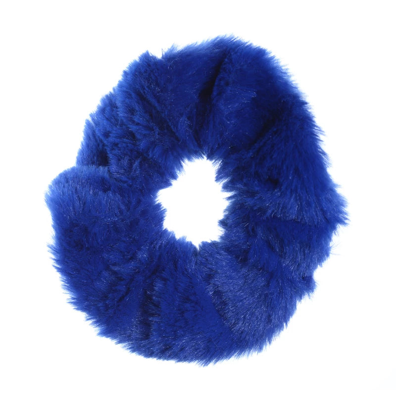 Hair Scrunchie- Blueberry