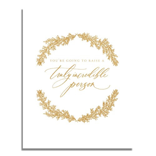 Truly Incredible Person Card