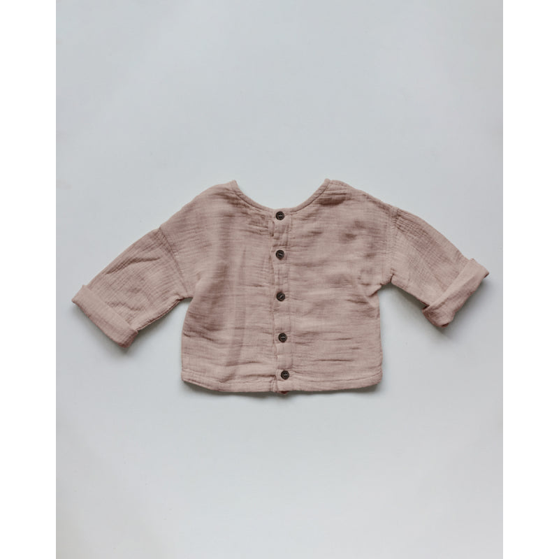 The Button Back Top