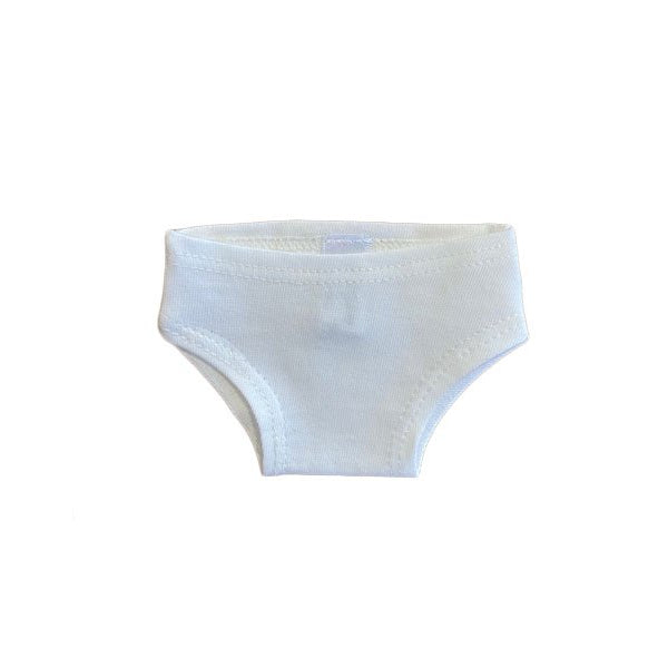 Minikane Clothing for Gordis Dolls 34cm- Baby White Cotton Underwear