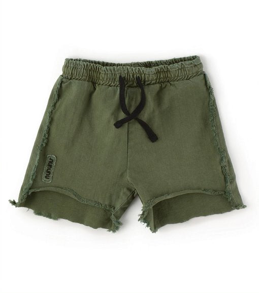 Nununu Olive 2 Lengths Sweatshorts