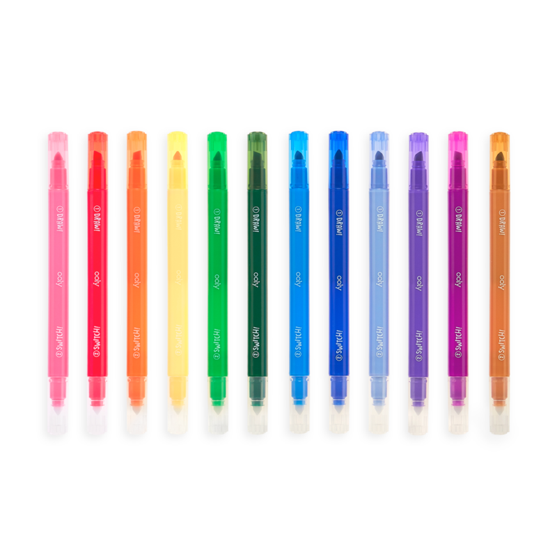 Switcheroo Colour Changing Markers - Set of 12