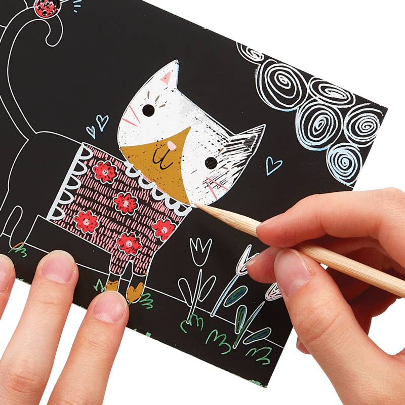 Mini Scratch & Scribble - Cutie Cats