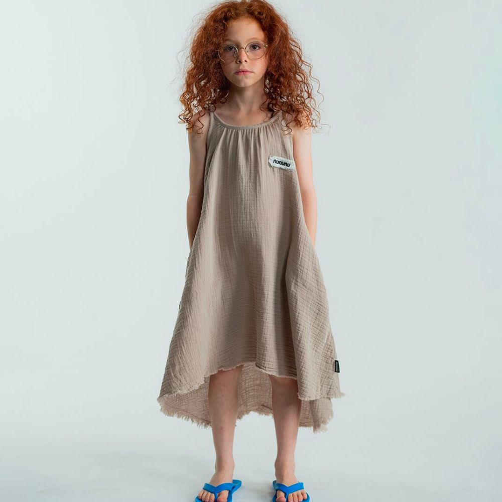 Nununu Muslin Brach Dress