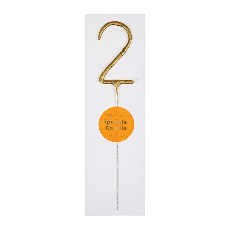Gold Sparkler Candle - 2
