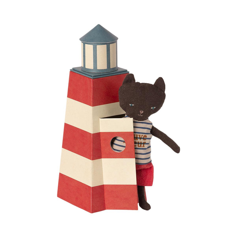 Maileg Saveteur, Tower with Cat