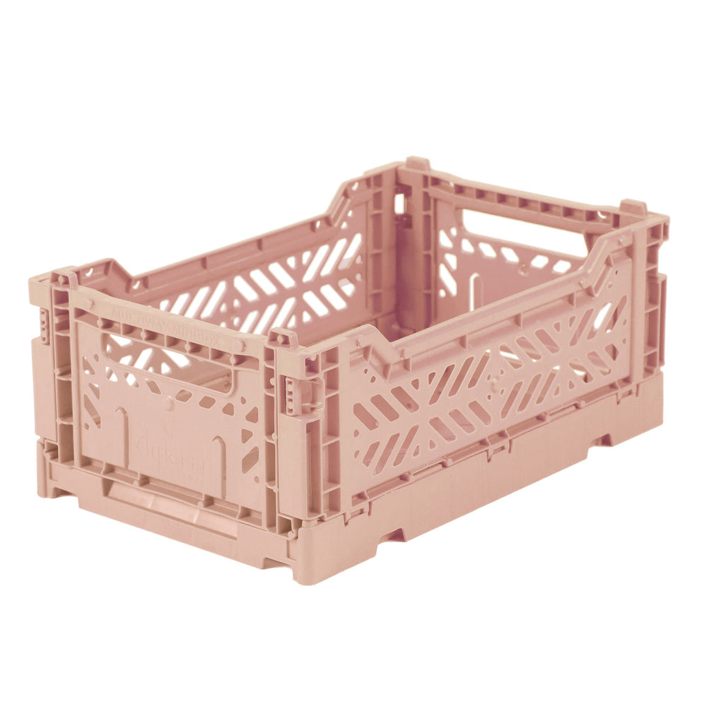 Aykasa Foldable Crates Small - Milk Tea